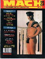 Mach (gay magazine) issue 23 back issue for sale