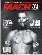 Mach (gay magazine) issue 31 back issue for sale